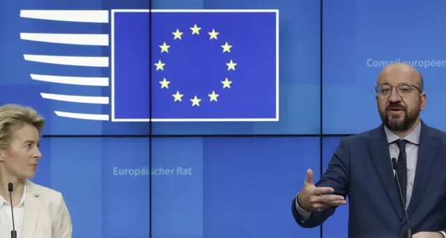Michel e von der Leyen chiamano Conte