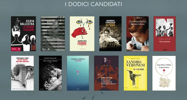 I dodici candidati al Premio Strega 2020