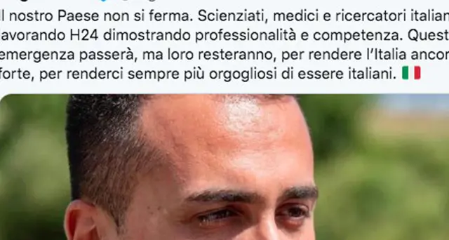 Di Maio, sbloccati 8 mln di mascherine