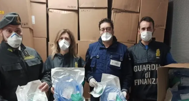 Coronavirus,bloccati respiratori export