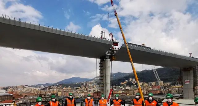 Ponte Genova: 50 operai in quarantena
