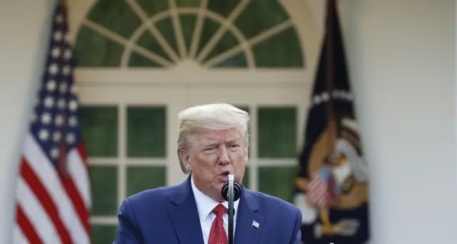 Trump frena, picco tra due settimane