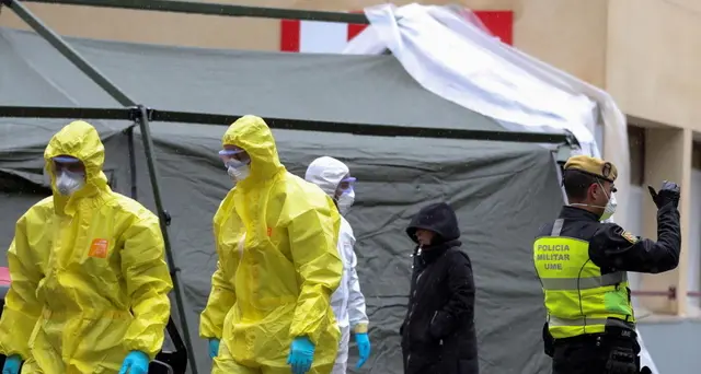 Spagna oltre 8.000 morti, aumento record