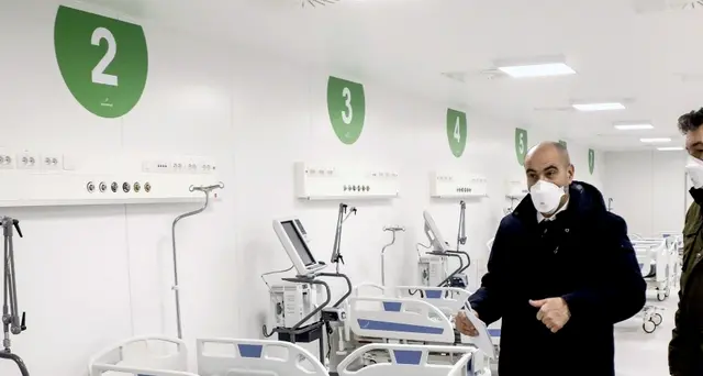 Lunedì primi pazienti in ospedale Fiera