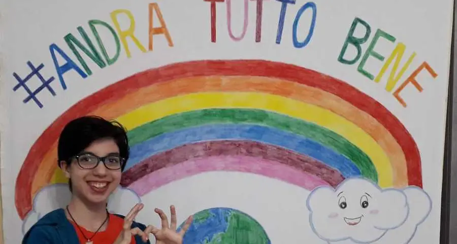 Lo slogan di speranza di Greta e Natalia
