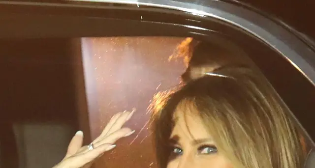 Melania Trump sente Laura Mattarella