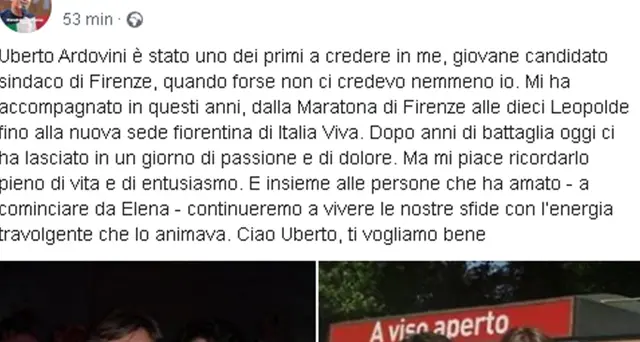 Renzi, bisogna ripartire