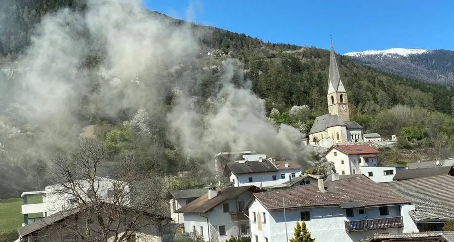 Camino in fiamme a Prato