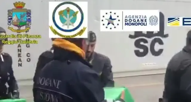 Sequestro 1,2 ton cocaina in porto Gioia