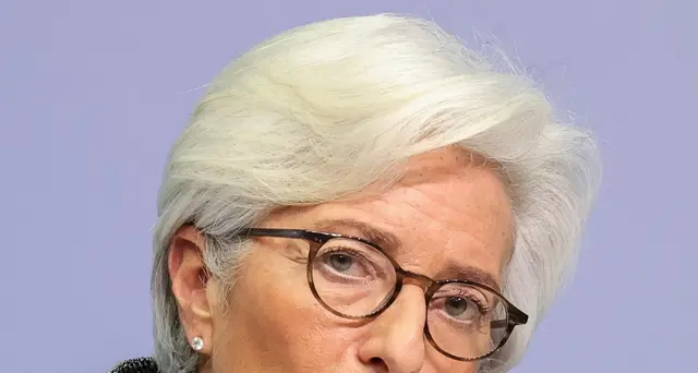 Lagarde, Eurozona rischia -15% di Pil