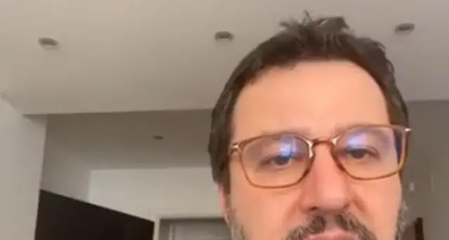 Salvini, Conte si vede solo in tv