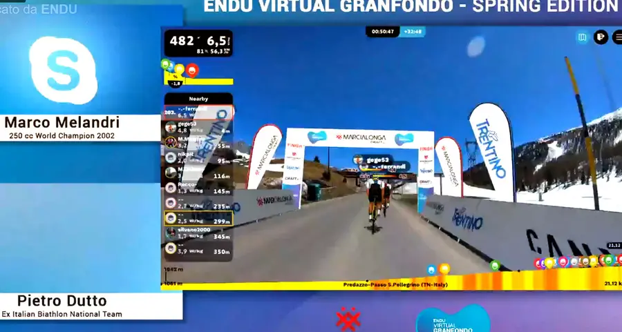 Virtuale, ma sempre Marcialonga
