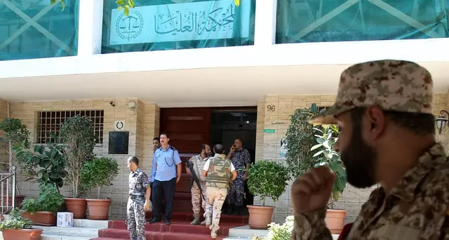 A Tripoli colpita la Corte Suprema