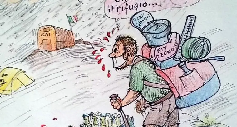 Cai, le escursioni in vignetta aspettando quelle vere