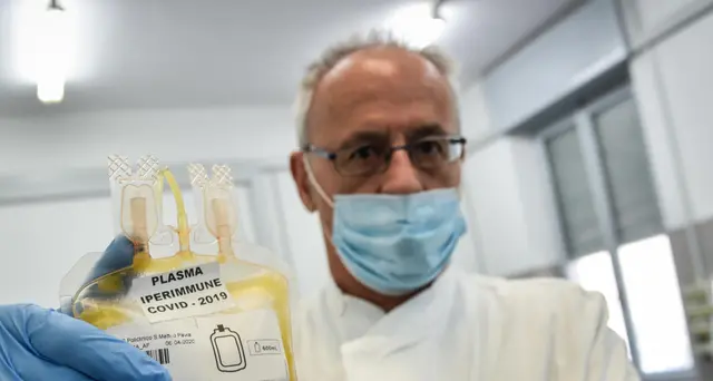 Con cura plasma mortalità ridotta al 6%