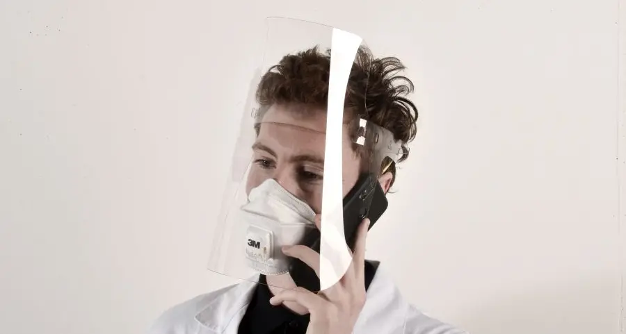 Unibz, dalle officine di Design e Arti 3000 visiere protettive per il personale medico