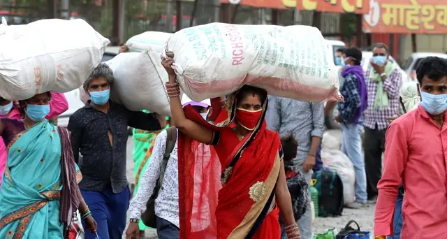 Record di nuovi casi in India, 5.000