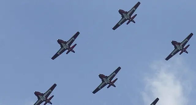 Canada, precipita aereo acrobatico