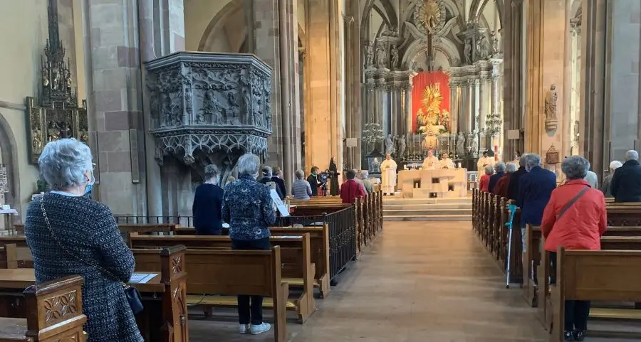 Fase 2, il vescovo Muser in Duomo parla ai fedeli: aprite le porte a Cristo