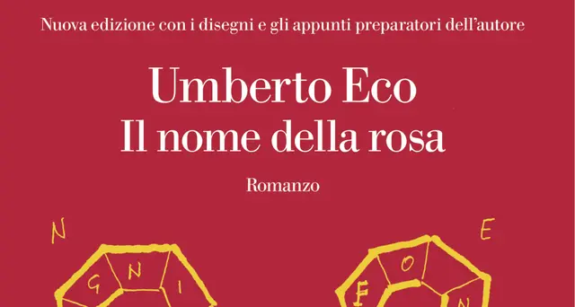 'Il nome della rosa' con i disegni inediti di Eco