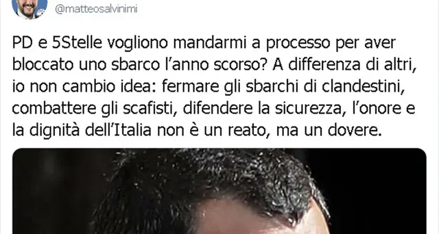 Salvini, giunta mi dà ragione