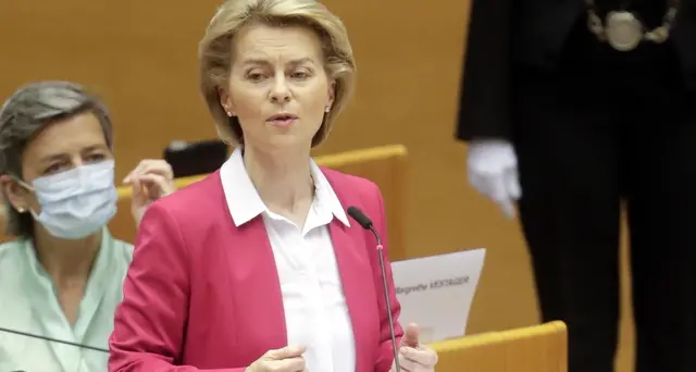 Von der Leyen, un piano da 750 miliardi
