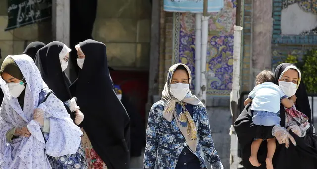 In Iran contagi ai massimi da 2 mesi