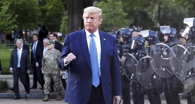 Trump, grande prova forza nella capitale