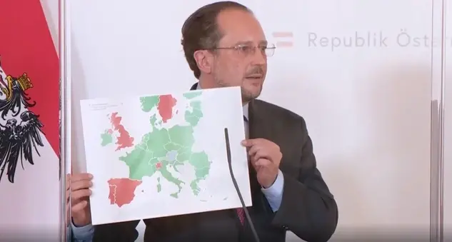 L'Austria plaude al lavoro fatto dall'Italia per contenere l'epidemia
