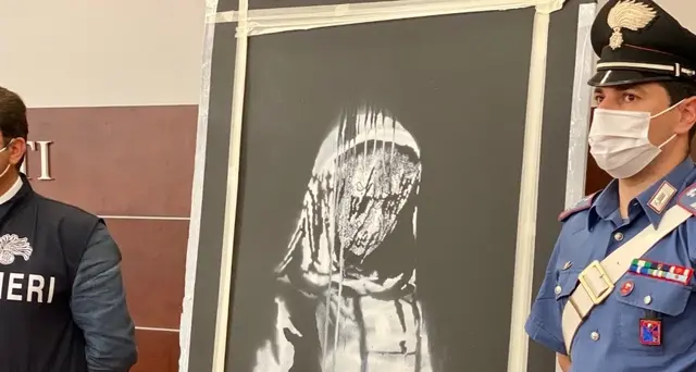 Porta Banksy Bataclan, pm' Non so perchè