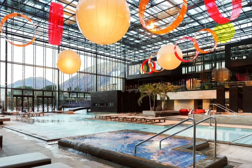 Terme Merano, riapre agli ospiti la sala bagnanti