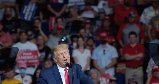 Pochi supporter per Trump a Tulsa