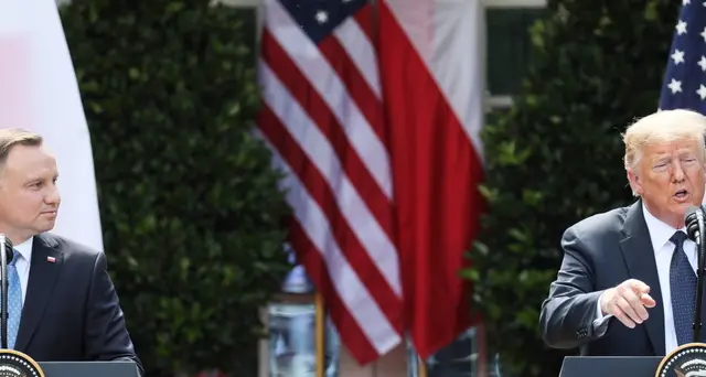 Trump, in Polonia parte di truppe ritirate da Germania