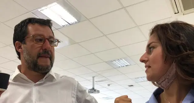 Salvini,non mando mia figlia a scuola con mascherina