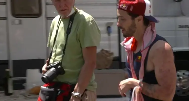 Dovizioso si frattura la spalla