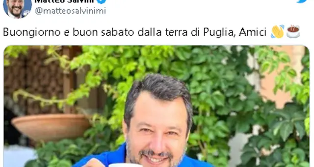 Sud: Salvini, è stato tradito e vede nella Lega una speranza