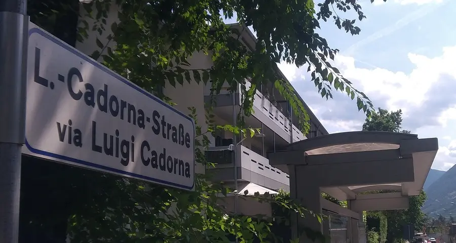Nuove nome per via Cadorna, tutto da rifare