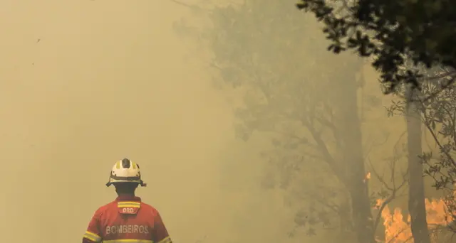 Portogallo: un pompiere morto per domare un incendio