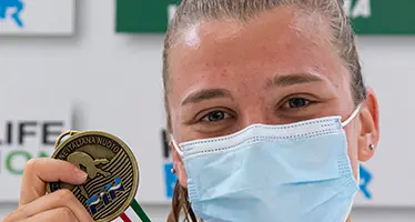 Borghi (Bolzano Nuoto), prima medaglia agli assoluti