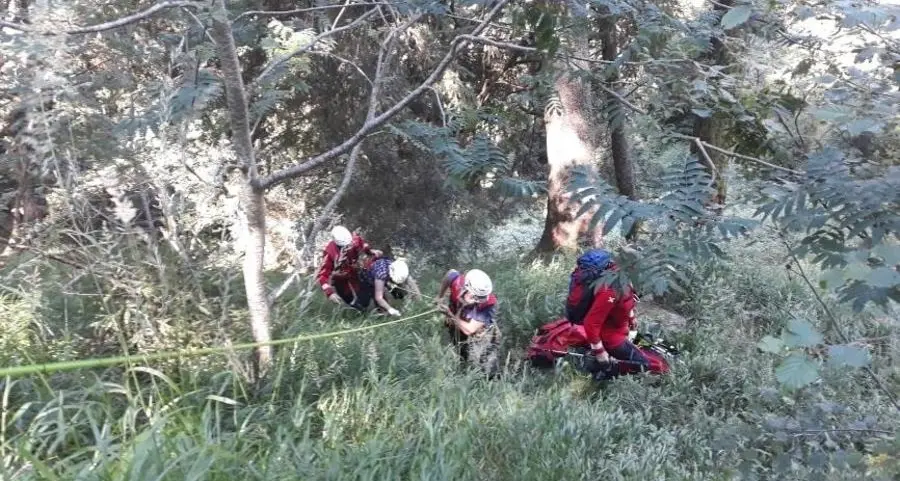 Esausti sulla ferrata Hoachwool Recuperati due alpinisti