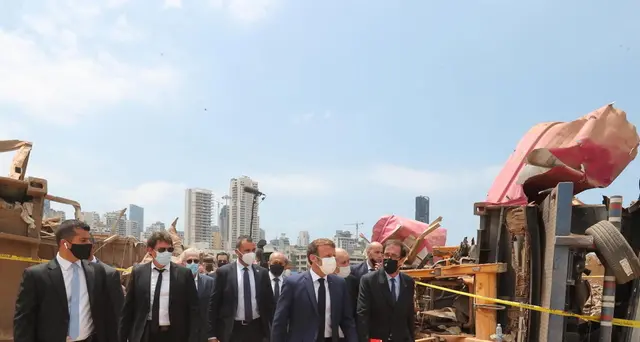 Beirut: Macron, 'il mondo deve agire in fretta'