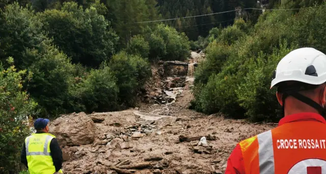 Frana in Valmalenco: migliora bimbo ricoverato