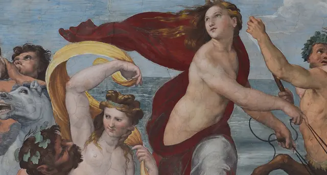 Raffaello, nella Galatea emerge il blu egizio