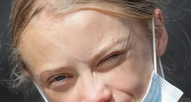 Venezia, Greta in collegamento da scuola durante ricreazione