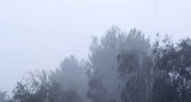 Tempesta su Cagliari con fulmini e pioggia