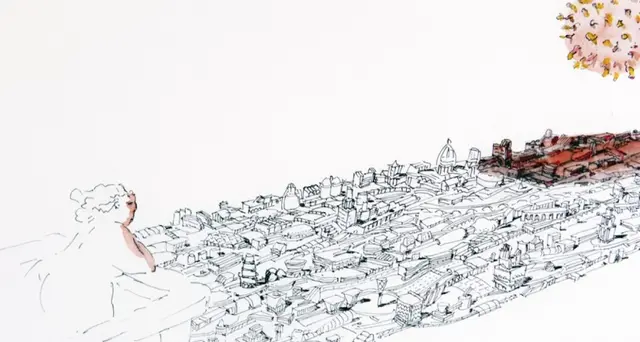 Diari da casa, in mostra scritti e disegni virus