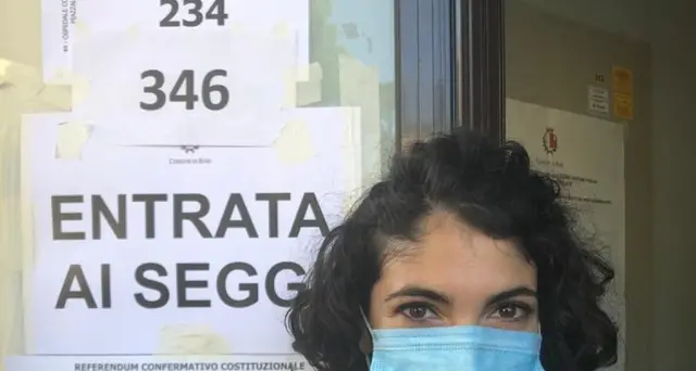 Ex malata Covid presidente seggio, 'Non ho paura'