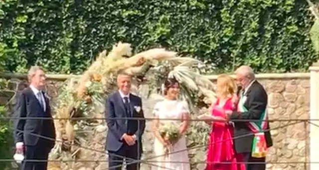 Flavio Tosi e Patrizia Bisinella sposi in giorno elezioni