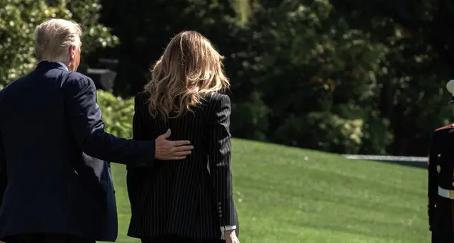 Trump twitta, io e Melania in quarantena
