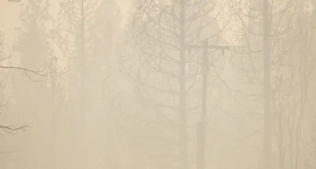 Incendi California: persistente cortina fumo, rischio salute